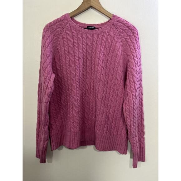 GAP Sweaters - Vtg Y2K 90s Cable Knit Wool Academia Fisherman Sweater XL Preppy Cabincore Doll